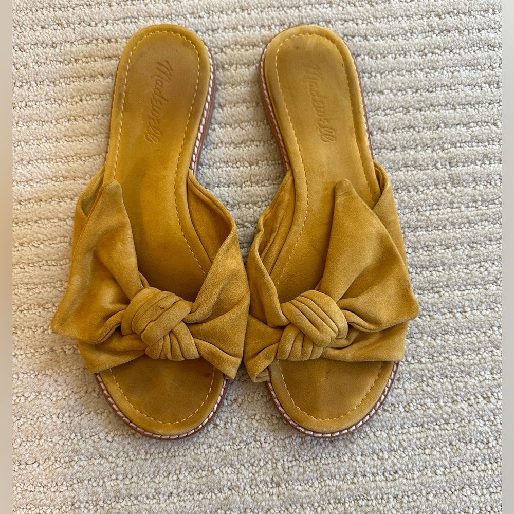 Madewell Jaclyn Half Bow Sandals